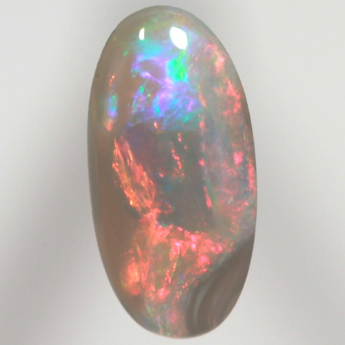 SOLID BLACK OPAL Bright rolling flashes